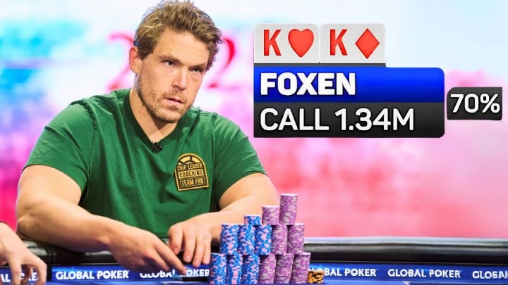 Alex Foxen顶三条引诱对手全压，神操作拿下比赛