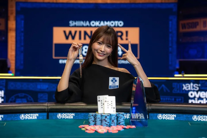 2025年WSOP女子锦标赛冠军Shiina Okamoto专访