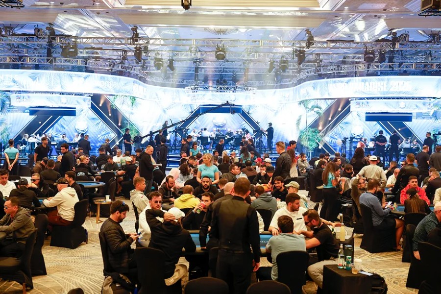 碾压预期!2025年WSOP天堂站超级主赛奖池达7227万美元