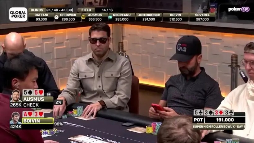 95%胜率瞬间归零，天葫芦在10万美元超豪赛惨遭唯一补牌淘汰