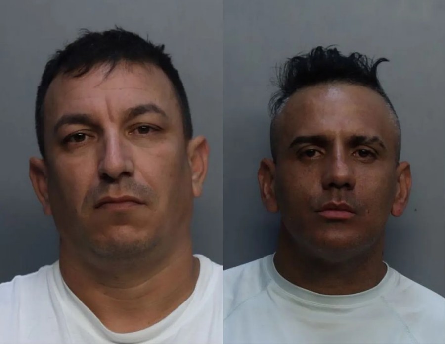 Yaiquel Mosqueda-Perez(左)和Norberto Pardo(右)