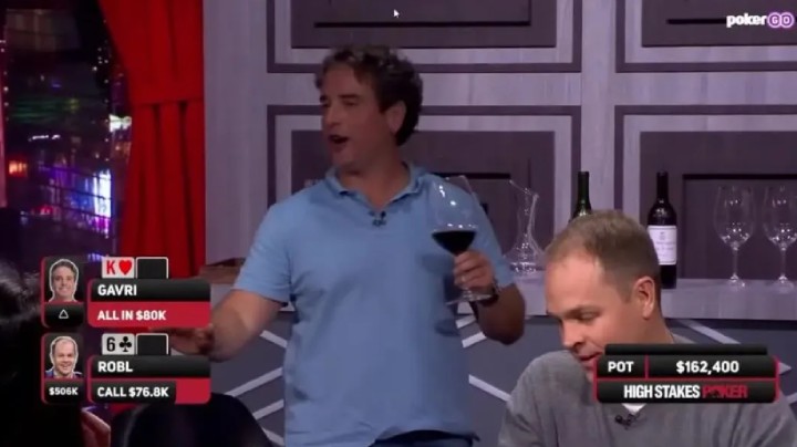 不看底牌“盲推”上瘾?醉酒豪客跑马连输,惨遭Robl“血洗”