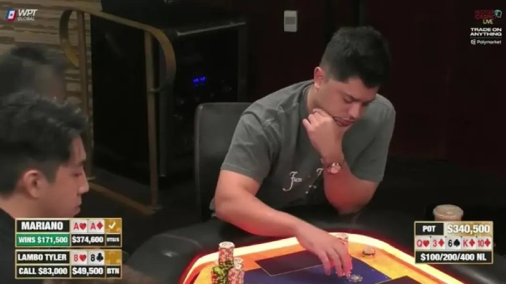 仅凭一手88死扛Mariano三枪重注？头太铁了