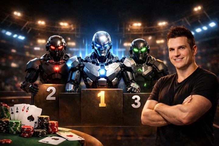 Doug Polk点出AI扑克致命漏洞:花色不分、误解记分牌