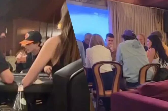 2025年5月，金小妹和甜茶被拍到在洛杉矶打扑克