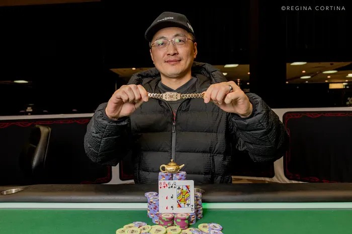 中国选手王永爽横扫决赛桌,夺得个人首条WSOP金手链