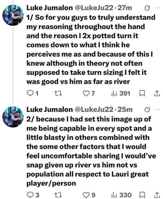 Lucas Jumalon本人的想法
