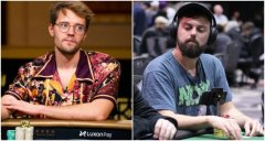 公共牌发出四张K，他用8-high跟注河牌全压，竟然成功抓鸡！